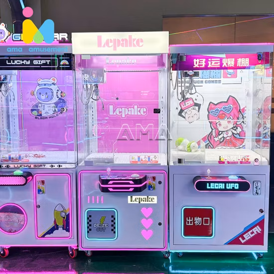 Venda por atacado de máquina de jogos arcade Crazy Toy 2 Crane Claw Machine
